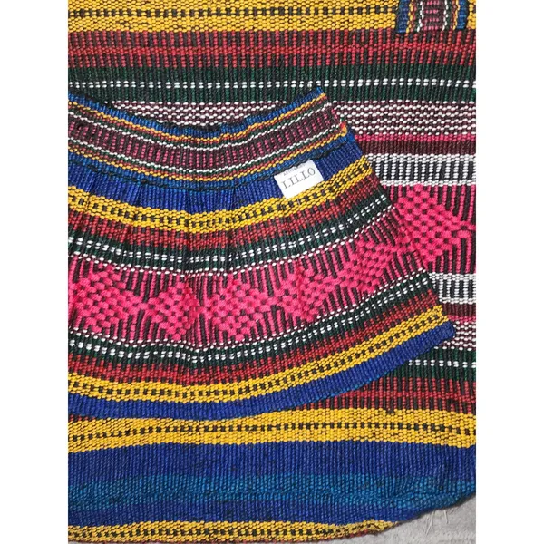 Vintage Lillo Woven Tote Multi-Color Artesanias Shoulder‎ Bag - Image 2