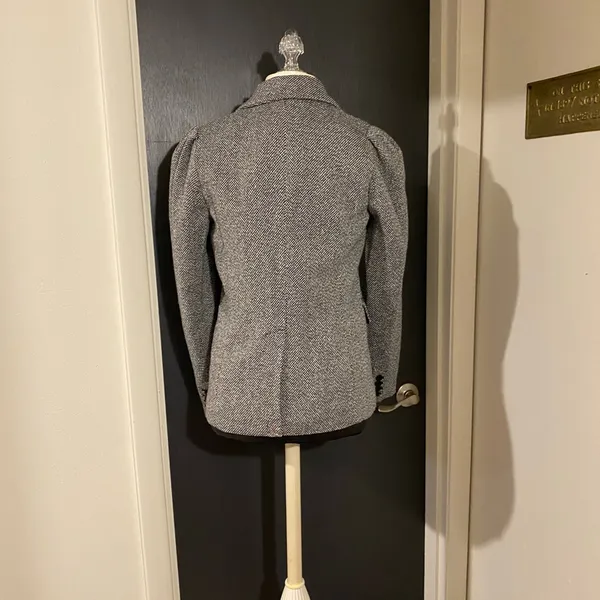 💜 NWT A New Day Woven Black and White Blazer - Image 3
