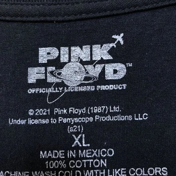 Pink Floyd Dark Side of the Moon Psychedelic Rock Tee XL - Image 4