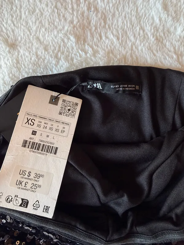 Sequin Zara Tube Top  - Image 2