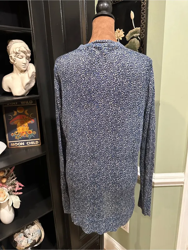 Ann Taylor LOFT Leopard Print Button‑Front Cardigan – Women’s Large - Image 7