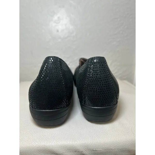 Dansko Slip On Loafers Comfort Dress Shoes‎ Black Leather Size 36 Size 5.5 - Image 2