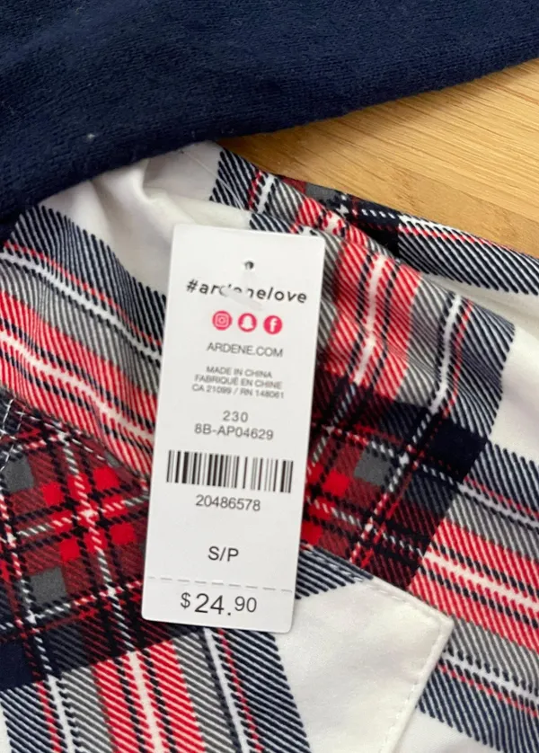 Plaid Button - Image 6