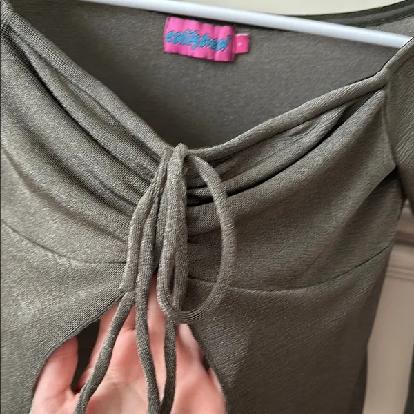 Edikted green/ Gray Women's Top - Image 3