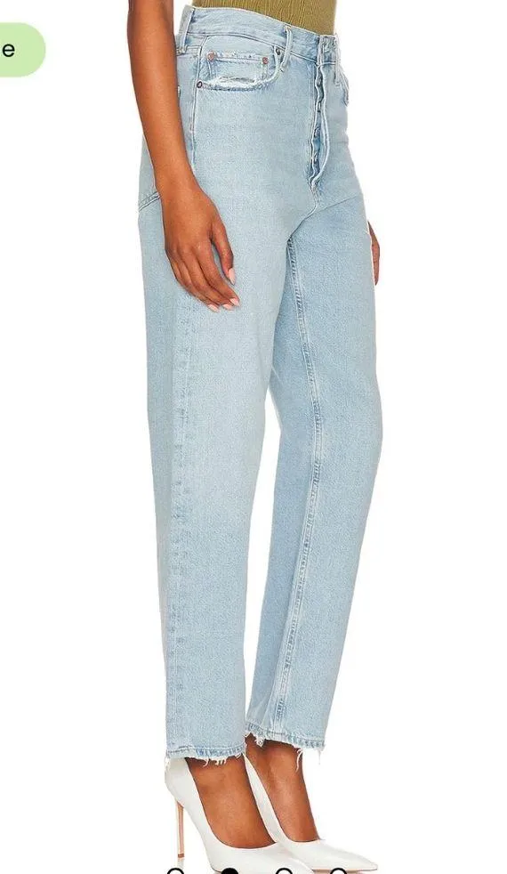 AGOLDE 90's Mid Rise Loose Jeans in Reputation - Image 2