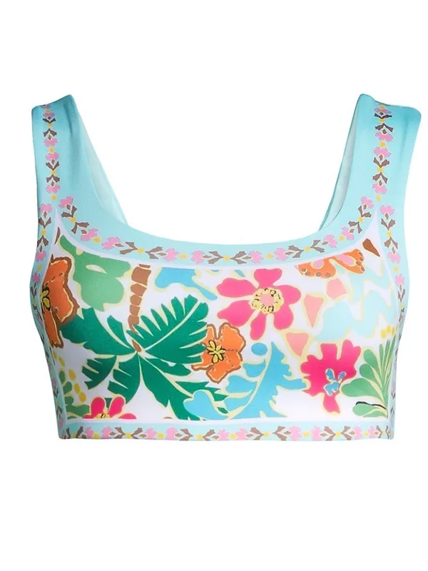 Beach Riot Francis Top Tropical Sands top Size Small NWT - Image 2