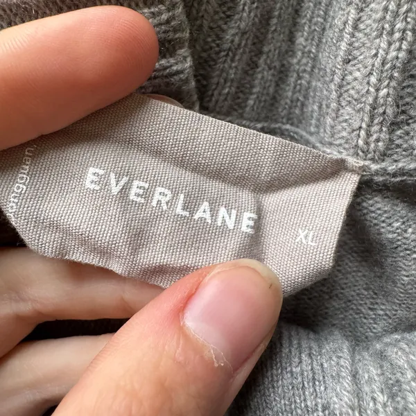 Everlane The ReCashmere Button Mockneck Sweater - Image 5