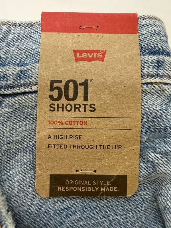 *NEW* Levis' 501® Original Fit High-rise Women's Shorts - Image 6