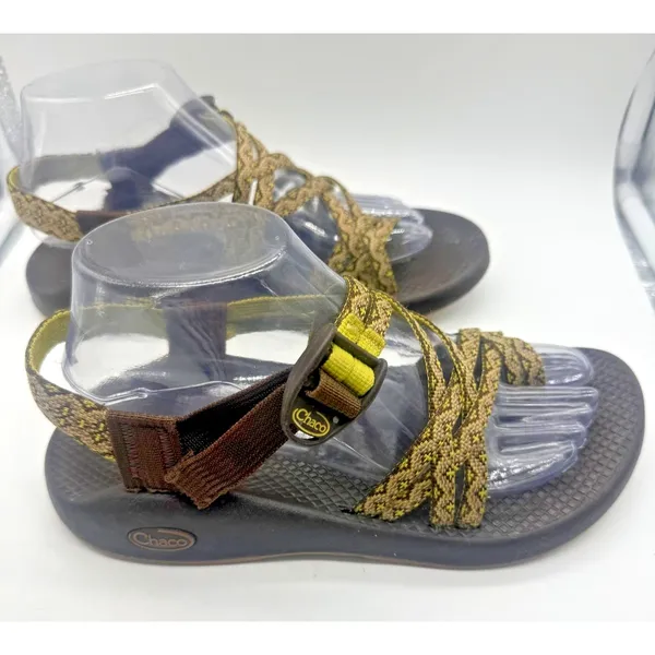 Chacos Sandals Shoes Womens Size 8 Brown Strappy Gorpcore Hiking Vibram‎ Sport - Image 4