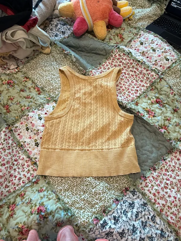 NIKIBIKI Yellow Tank - Image 2