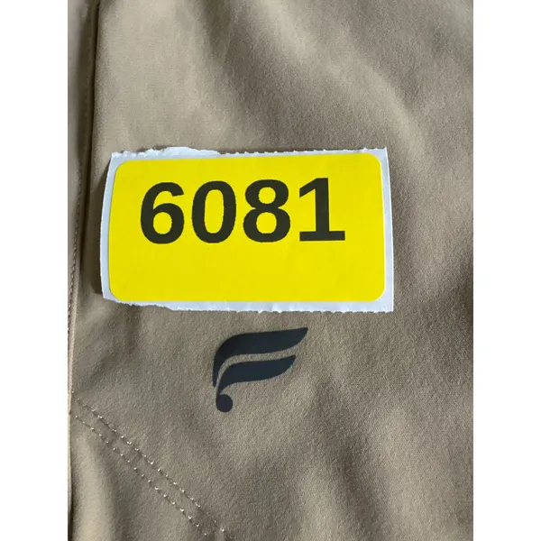 Fabletics Women Tan Khaki Athletic Running Shorts, Zipper‎ Pocket 5 Inch Inseam - Image 7