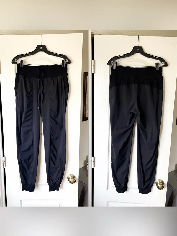 Lululemon Dance Studio Jogger 29” Swift Black Size 6 GUC - Image 3