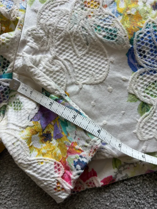 Anthropologie Elevenses Floral Shorts - 2 - Image 3