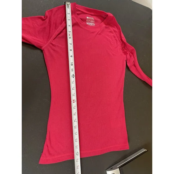 Mountain Warehouse Isotherm Womens Base Layer Thermal Top Pink Long Sleeve 2 - Image 7