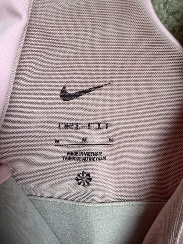 Nike Light Pink racer back athletic tank top with built in bra and pads - Image 2