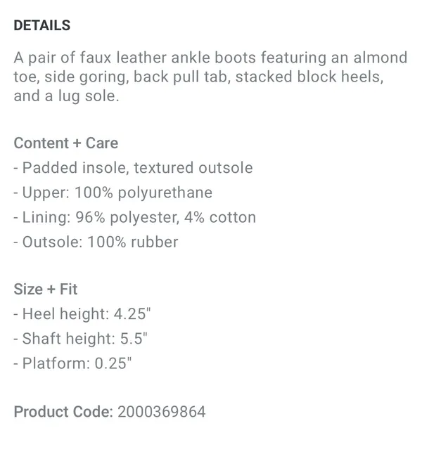 Forever 21 Faux Leather Ankle Boots - Image 13