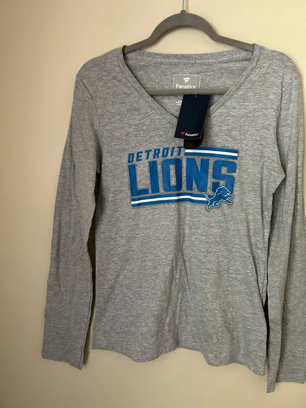 Fanatics NWT Detroit Lions Long Sleeve - Image 2