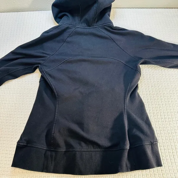 Athleta Black Full Zip Hoodie Jacket Athletic Workout Athleisure Size S - Image 15