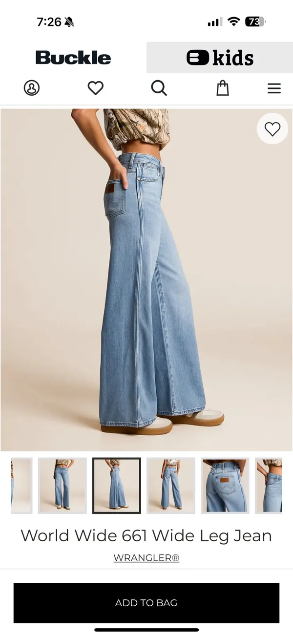 Wrangler Brand New World Wide Jeans - Image 4