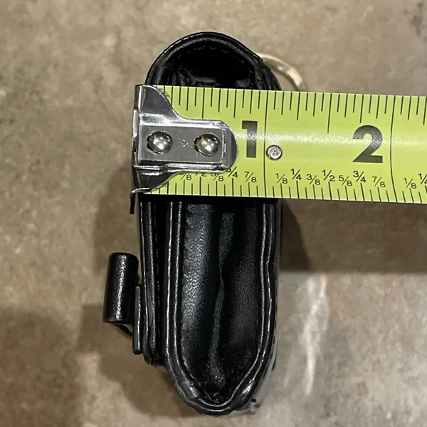 Kate Spade Darla Montford Park Black Leather Bow Key Ring Wallet - Image 13