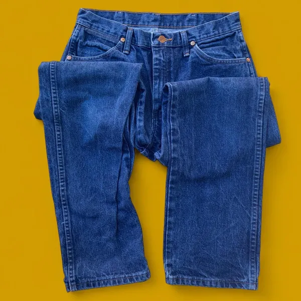 Wrangler blue denim jeans  - Image 4