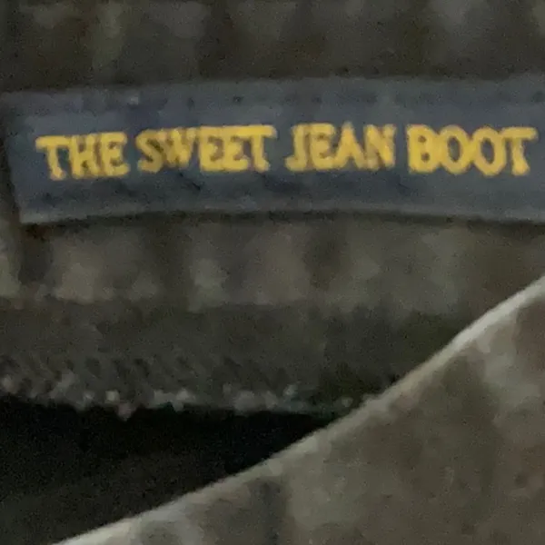 Lucky Brand Black Sweet Jean Boot 6/28 Casual Western Boho Costal Cowgirl Hippie - Image 12