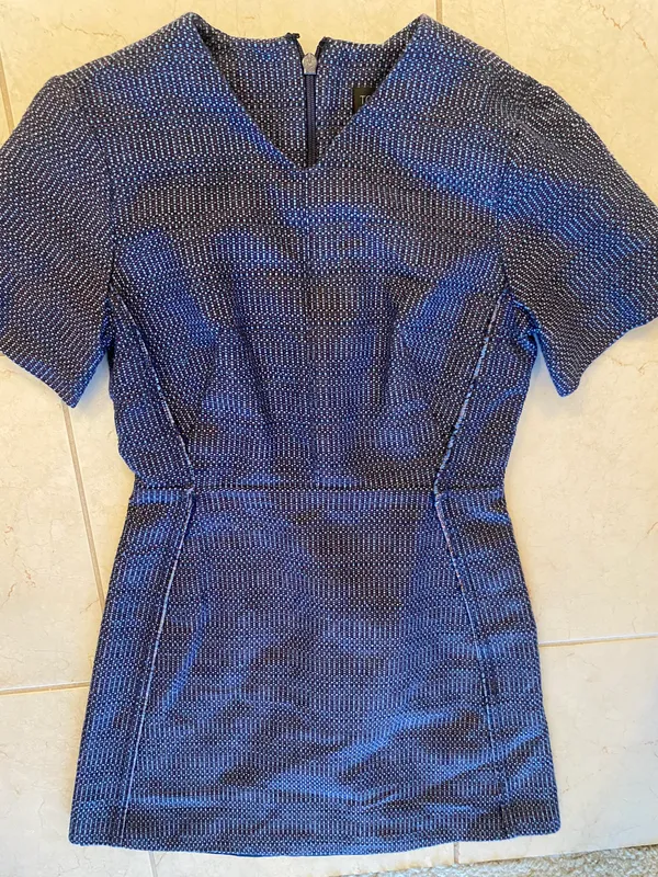 Topshop Tweed Mini Classy Work Dress - Image 7