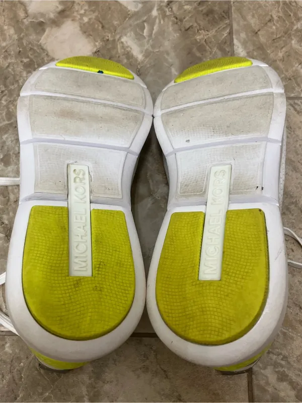 Michael Kors White Sneakers - Image 7