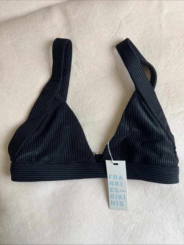 Frankies Bikinis Georgia Bikini Top Black Size S - Image 2