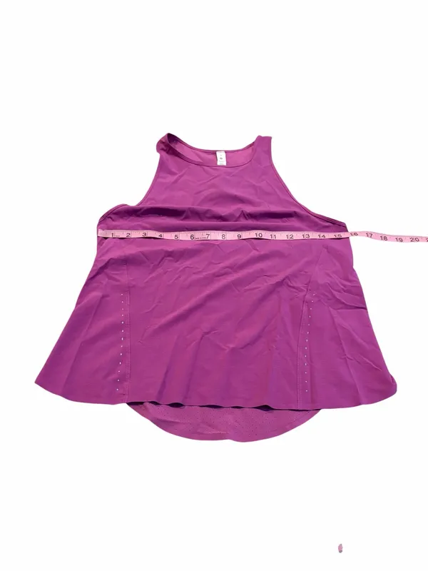 LULULEMON lightweight purple running tank - Image 3