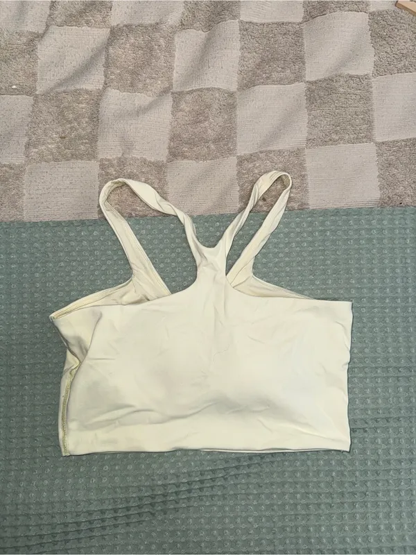 Lululemon Bend This V‎ and Racer Bra *Light Support, A-C Cups Sundance size S/M - Image 2