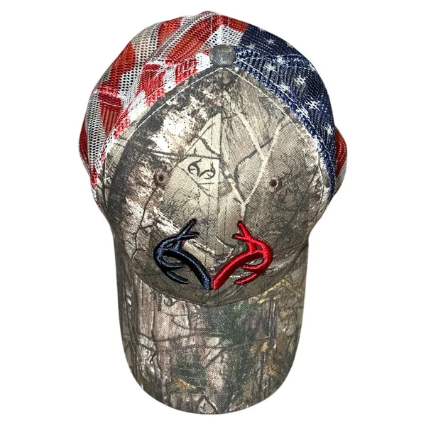 Realtree Camo Baseball Cap with Embroidered Logo - Image 3