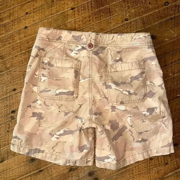 Anthropologie The Wanderer brown camo cuffed relaxed 28 shorts - Image 5