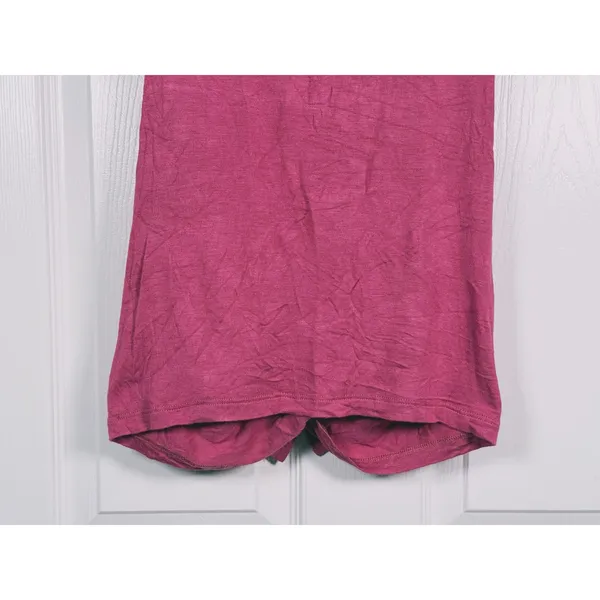 Beyond Yoga Wrap Around Tank Top Size Medium Berry Pink Pilates Barre Athleisure - Image 9