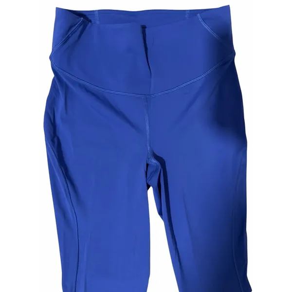 Lululemon Base Pace High-Rise Crop 23" Blue‎ Leggings Women's Size 8 - Image 3