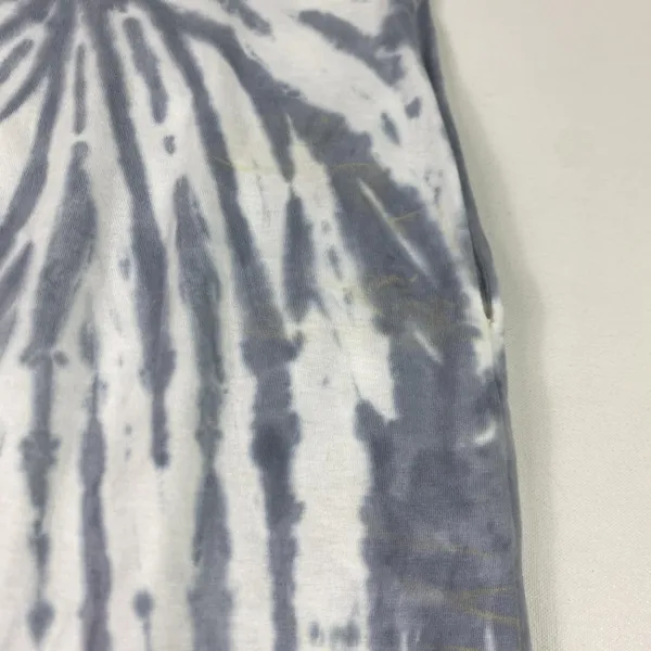 Daily‎ Practice T-Shirt Dress Womens XS Blue Tie Dye Cotton Side Slit Casual - Image 10