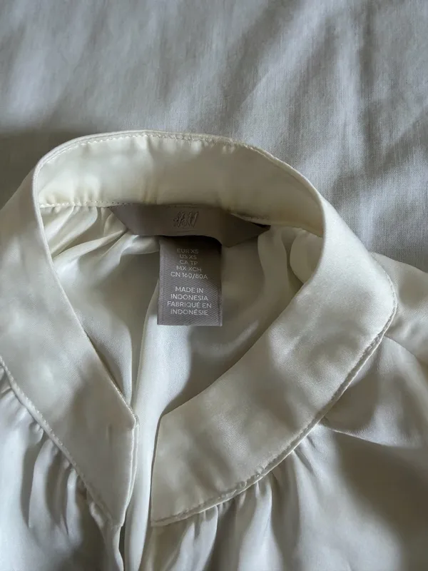 H&M Blouse White - Image 2