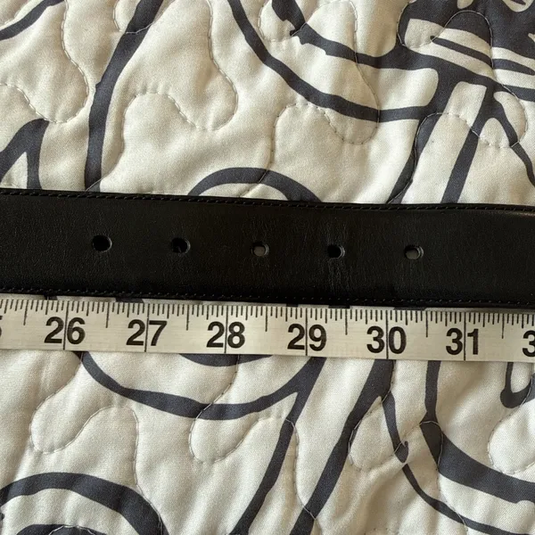 Brighton Belt Black Leather Studded Detail Women Size‎ M-30 B20403 - Image 7
