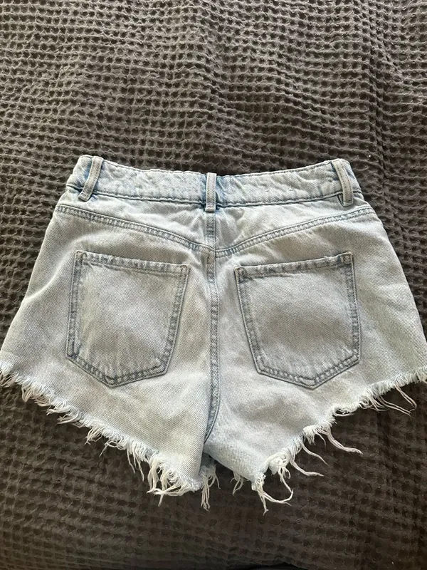 Garage Festival Denim Shorts - Image 5