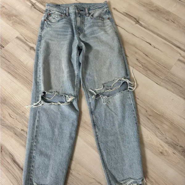 American Eagle Super High-Rise Baggy Straight - Image 2
