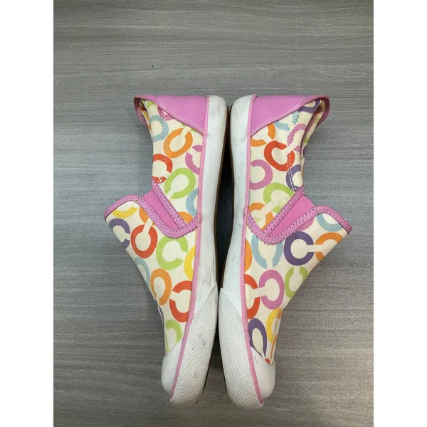 COACH BEALE MULTICOLOR C LOGO MONOGRAM SLIP ON SNEAKER - Image 6