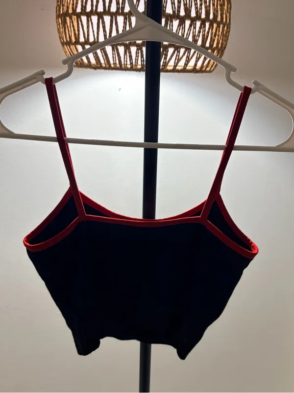 Devil Child Graphic Crop Tank - Image 4