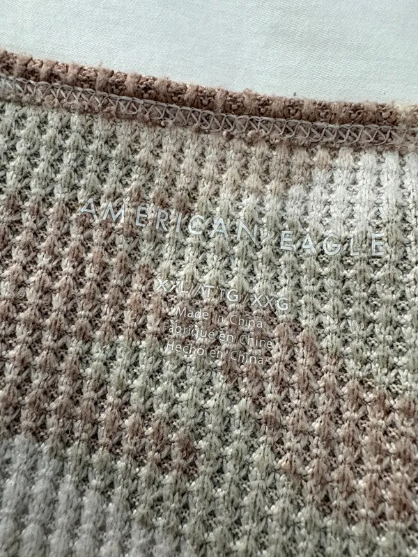 American Eagle Baby Doll Long Sleeve Top - Image 3