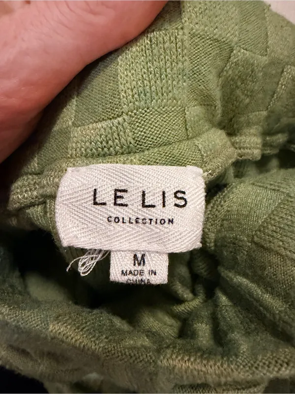 Le Lis  Green Wide-Leg Pants - Image 3