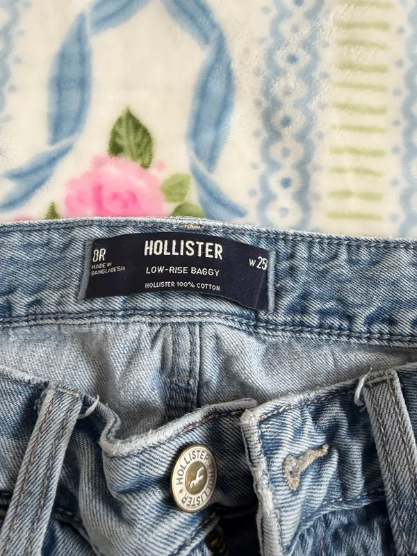Low-Rise Baggy Jeans Hollister - Image 4