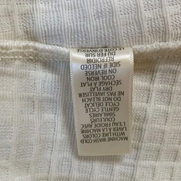 Max‎ Studio Women's Waffle Knit Cowl Neck Casual Dress Ivory XS - New - Image 11