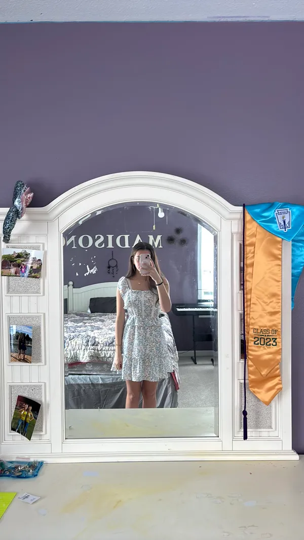 Altard State Floral Mini Dress - Image 4