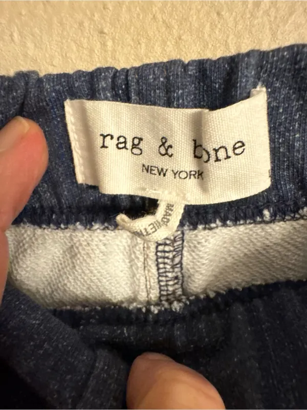 RAG & BONE Miramar Knit High Rise Wide Leg Jeans - Image 5