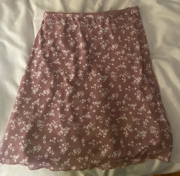 Princess Polly Pink Floral Mini Skirt - Image 3