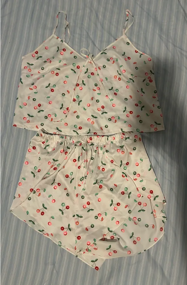 Target colsie cherry satin pj set - Image 3